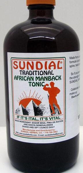 Sundial Traditional African Man Back Tonic 16 oz