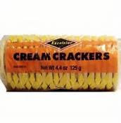 Excelsior Whole Wheat  Cream Crackers 4.4oz (6pack)