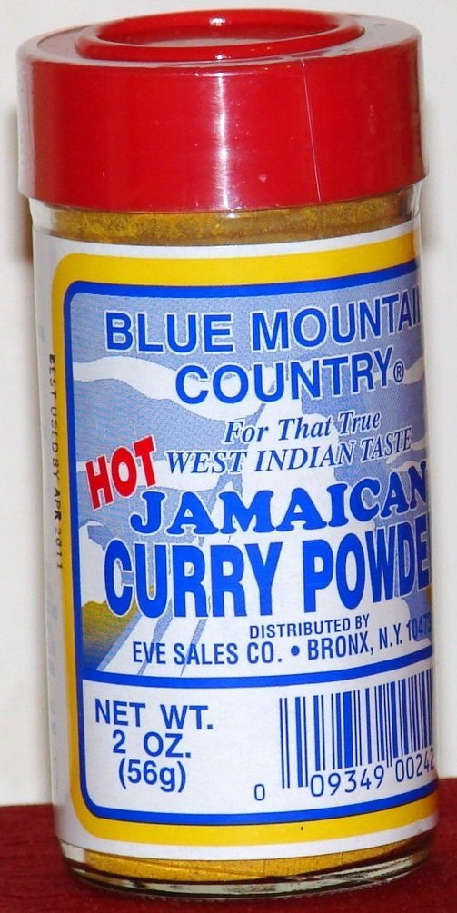 BLUE MOUNTAIN JAMAICAN Curry Hot Powder 6oz