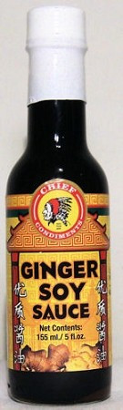 CHIEF GINGER SOY SAUCE 5OZ