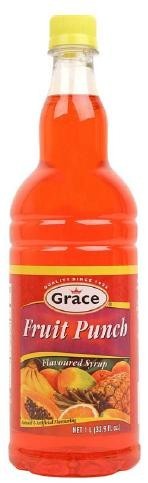 Grace Fruit Punch Syrup 1lt